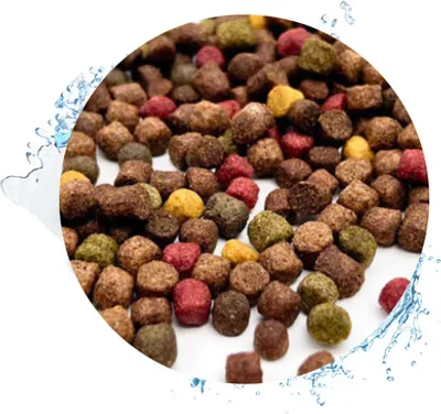 Produktbild von WTS Koifutter 5-Sorten Mix mit Spirulina - 5 kg 6 mm