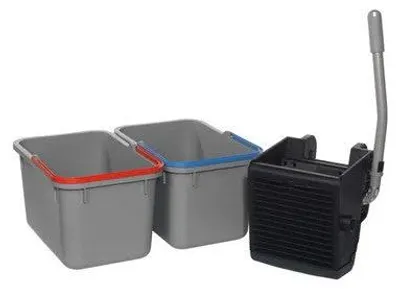 Imagen del producto de Kit de limpieza con mop para Numatic SRK 16, compatible con carros de trabajo EM 3 y EM 5
