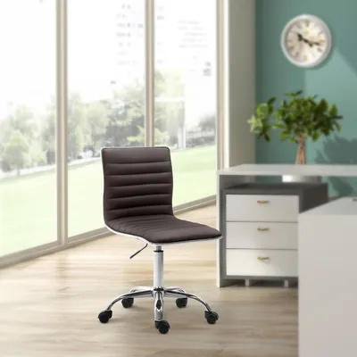 Produktbild von Arbeitshocker HLO-CP128 Kunstleder braun