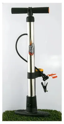 Produktbild von Powershot Stahl Fasspumpe Mit Manometer Schwarz,Silber  Schwarz,Silber One Size