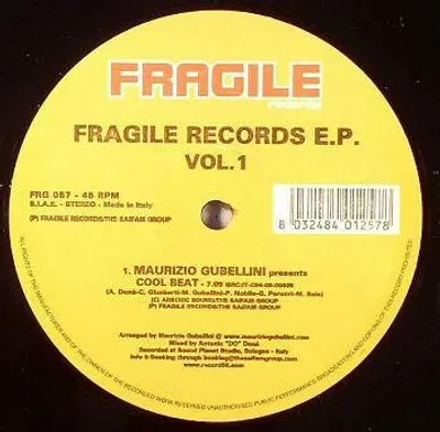 Zdjęcie produktu dla Fragile Records E.P. Vol. 1