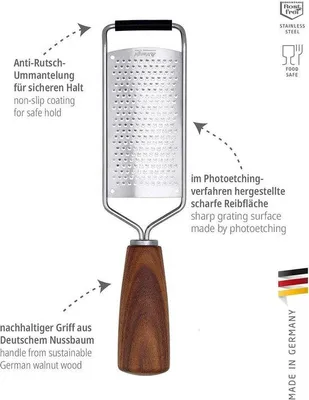 Immagine prodotto di Grattugia fine per noci di alta qualità, prodotta in Germania