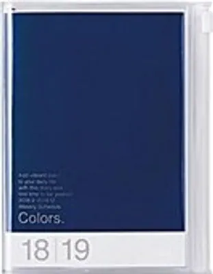 Produktbild von MARK'S 2019 Taschenkalender A6 vertikal, COLORS Blue.