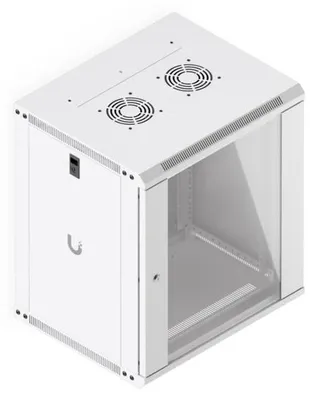 Productafbeelding van Ubiquiti UACC-Rack-12U-Wall-450-G, Wandmontabele serverkast, 12U, 50 kg, Vergrendeling, 19 kg, Wit