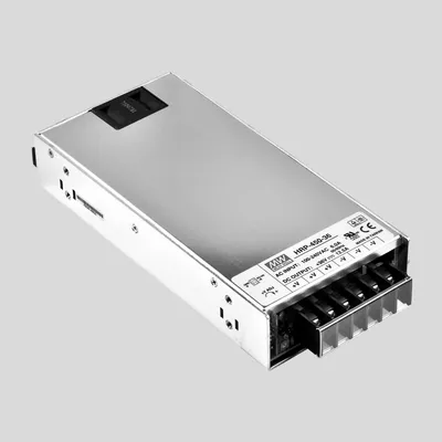 Produktbild von MEANWELL HRP-450-15 - AC/DC-Schaltnetzteil, geschlossen - 450W 15V/30A