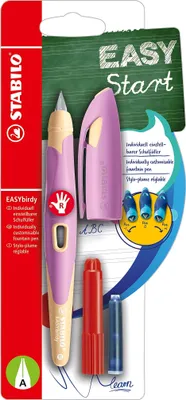 Produktbild von STABILO EASYbirdy Pastel R mit Feder A soft pink/apricot 4006381572675