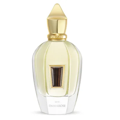A perfume bottle on a white background.