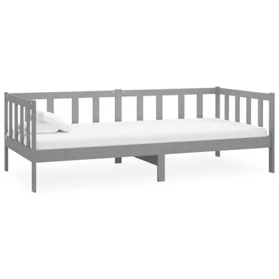Obrázek produktu pro vidaXL Denní postel Grey Solid Pine 90x200 cm