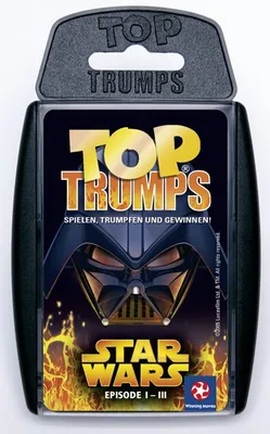 Produktbild von Top Trumps - Star Wars I-III Kartenspiel Karten Spiel Quartett Deutsch