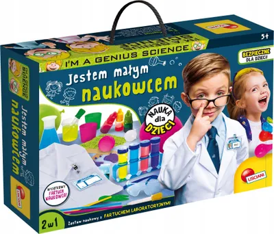 Zdjęcie produktu dla I'm a Genius Jestem Małym Naukowcem Zestaw Edukacyjny Lisciani