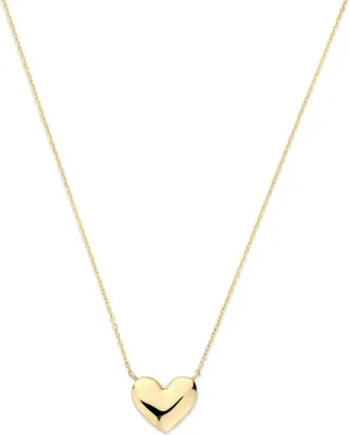 Produktbild von New Bling - 9NBG-0960 - 14K geelgouden ketting – hartvorm – klassiek design