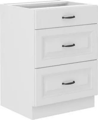Image de Meuble de cuisine à tiroirs inférieurs 60 cm FRYZIA - blanc