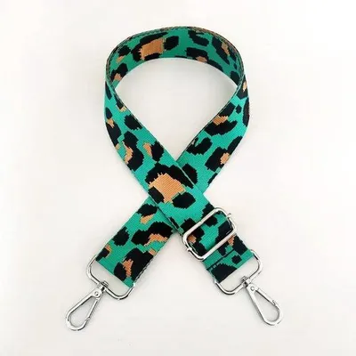Productafbeelding van Schouderband, verstelbaar van 80-130 cm - Tasgordel met karabijnhaakjes - Brede tashengsels - Schouderband voor dames - Hobbybenodigdheden - 3,8 cm breed