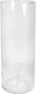 Produktbild von INNA-Glas Glas Vase Zylinder Sanya Ocean, klar, 50cm, Ø19cm - Deko Vase