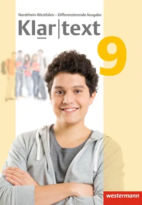 Produktbild von Klartext 9. Schulbuch. Differenzierende Ausgabe. Nordrhein-Westfalen