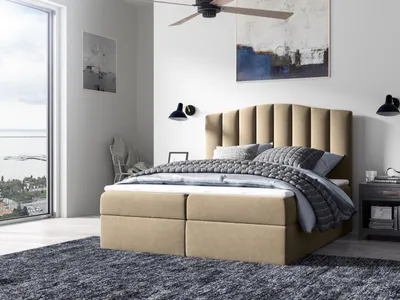 Immagine prodotto di Camera da letto Design Letto matrimoniale Hotel Boxspringbed 180x200 Nuovo