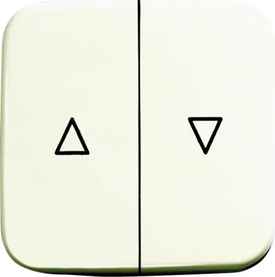 Produktbild von Busch-Jaeger 2504-212 Wippe Jalousie mit Aufdruck Pfeil Duro 2000 SI weiß
