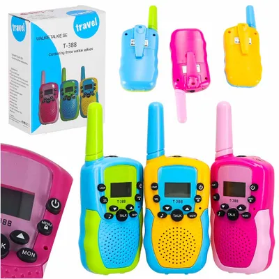 Obrázek produktu pro Walkie talkie vysílačka pro děti sada 3 kusy