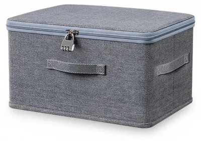 Image de InAndOutdoorMatch - Boîte de rangement hermétique - Gris, Image générée par une IA