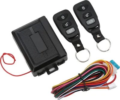 Image de Kit de verrouillage central de porte de voiture Télécommande 3 boutons Système d'entrée sans clé Universel 12V
