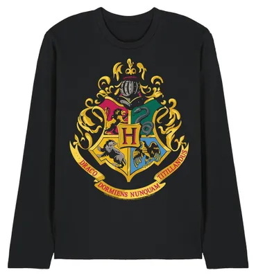 Immagine prodotto di Maglia a maniche lunghe Harry Potter, unisex, per uomo/donna, modello TV40714 (taglia S), colore nero