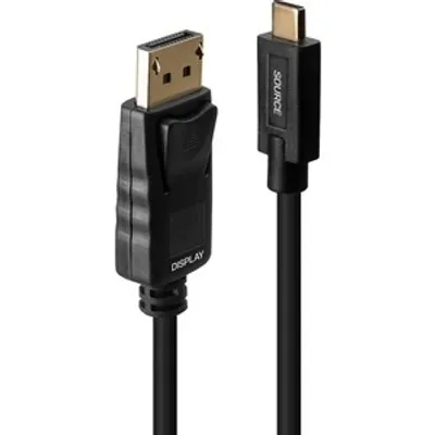 Produktbild von LINDY USB Typ C an DisplayPort Adapterkabel mit HDR 5m