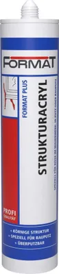 Produktbild von Format Plus Strukturacryl 310 ml weiß