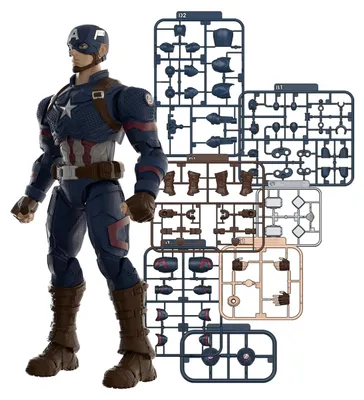 Productafbeelding van Actiefiguur Captain America uit de Marvel Infinity Saga