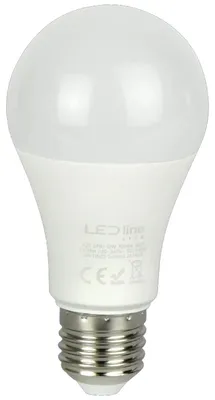 Imagen del producto de Lámpara LED E27, modelo A60, 12W, 1212 lúmenes, 3000K, luz cálida