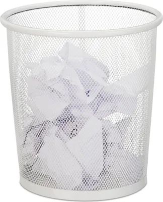 Produktbild von relaxdays Papierkorb Drahtgeflecht