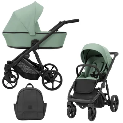 Immagine prodotto di Passeggino Kunert Arizo 2in1 verde/menta con navicella e seggiolino sportivo