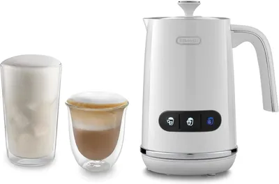 Produktbild von De'Longhi Elektrischer Milchaufschäumer LatteMix EMF3.W, für heiße & kalte Milch
