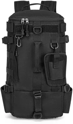 Productafbeelding van Vissersrugzak met Hengelhouder, Waterproof, Zwart