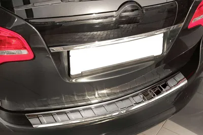 Zdjęcie produktu dla Chromowana osłona zderzaka ze stali nierdzewnej do OPEL MERIVA B, 2010-2017 | z fazowaniem