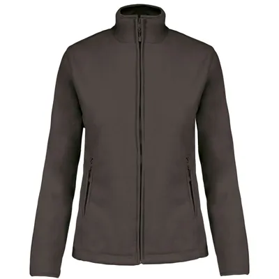 Produktbild von Kariban Damen Fleece Jacke Micro Fleecejacke Windjacke Winterjacke, Größe:XS, Farbe:green olive