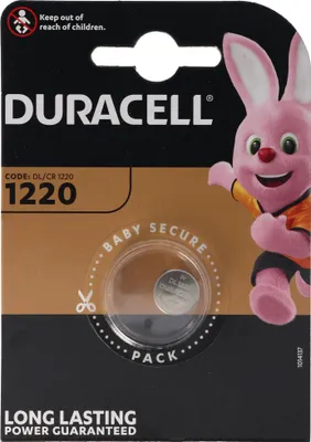 Produktbild von Duracell CR1220 Lithium Batterie