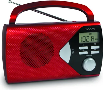 Image de Radio portable Metronic rouge