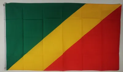 Produktbild von Flagge Fahne : Kongo Brazaville  Nationalflagge Nationalfahne
