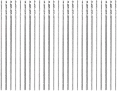 Productafbeelding van Mini Boortjes - Precisie Boren - Metaal Bewerken - Hoge Snelheid Staal - 0.35mm 25 Stuks - Zilverkleurig