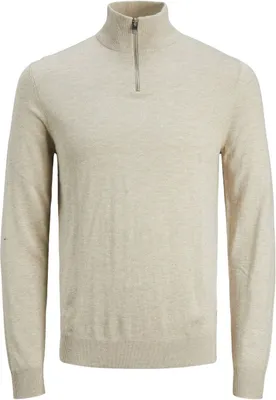 Immagine prodotto di JACK & JONES Maglione a maglia sottile con collo alto e zip manica lunga basic JJEEMIL taglia: L