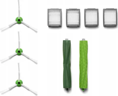 Zdjęcie produktu dla Zestaw Akcesoria do iRobot Roomba e5 e6 i7 i6 i5 i4 i3 4x Filtr 5x Szczotka / AN567AS