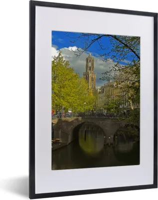 Produktbild von MuchoWow® MuchoWow® Gerahmtes Poster Oud - Pflanzen - Utrecht 30x40 cm - Poster mit zchwarzem Bilderrahmen - Wandposter Schlafzimmer