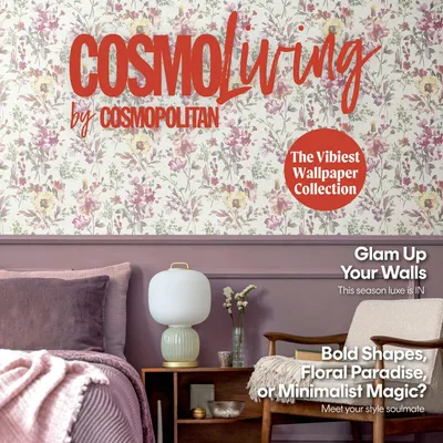 Immagine prodotto di A.S. Creation Vliestapete 10,05 x 0,53 m Livingwalls Blumentapete Bunt 790611 Floral CosmoLiving by Cosmopolitan