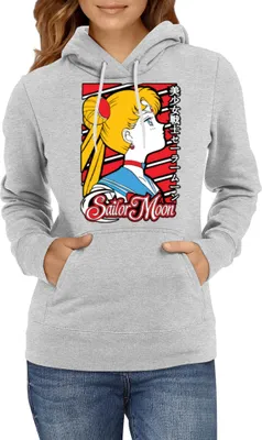 Immagine prodotto di Felpa con cappuccio da donna Japan Manga Anime Comics Sailor Anime Manga Moon 01, Lady S / Gris