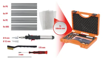 Obrázek produktu pro KS TOOLS Sada plastových svářeček 33 ks - 960.1115