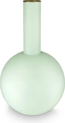Produktbild von Pip Studio Vase Metal Large Matt Light Blue 24.5x42cm