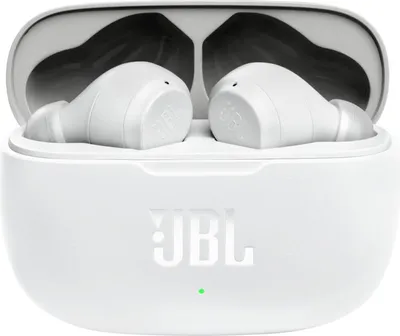 Produktbild von JBL Wave 200 TWS True-Wireless In-Ear Bluetooth-Kopfhörer in Weiß – Kabellose Ohrhörer mit integriertem Mikrofon – Musik Streaming bis zu 20 Stunden – Inkl. Ladecase