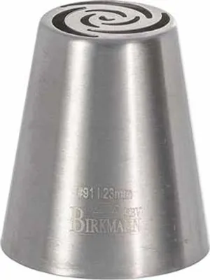 Produktbild von Birkmann Blütentülle #91, Spritztülle, Garniertülle, Backzubehör, Edelstahl, Ø 2.3 cm, 411524