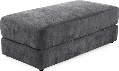 Productafbeelding van Polsterbankje 124x60 cm, met veerkern, zitbank, designbankje met chenille bekleding, grijs / 15259