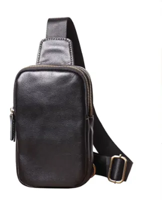Image de Sac bandoulière décontracté pour hommes, idéal pour les activités de plein air